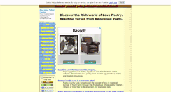 Desktop Screenshot of love-poetry-of-the-world.com